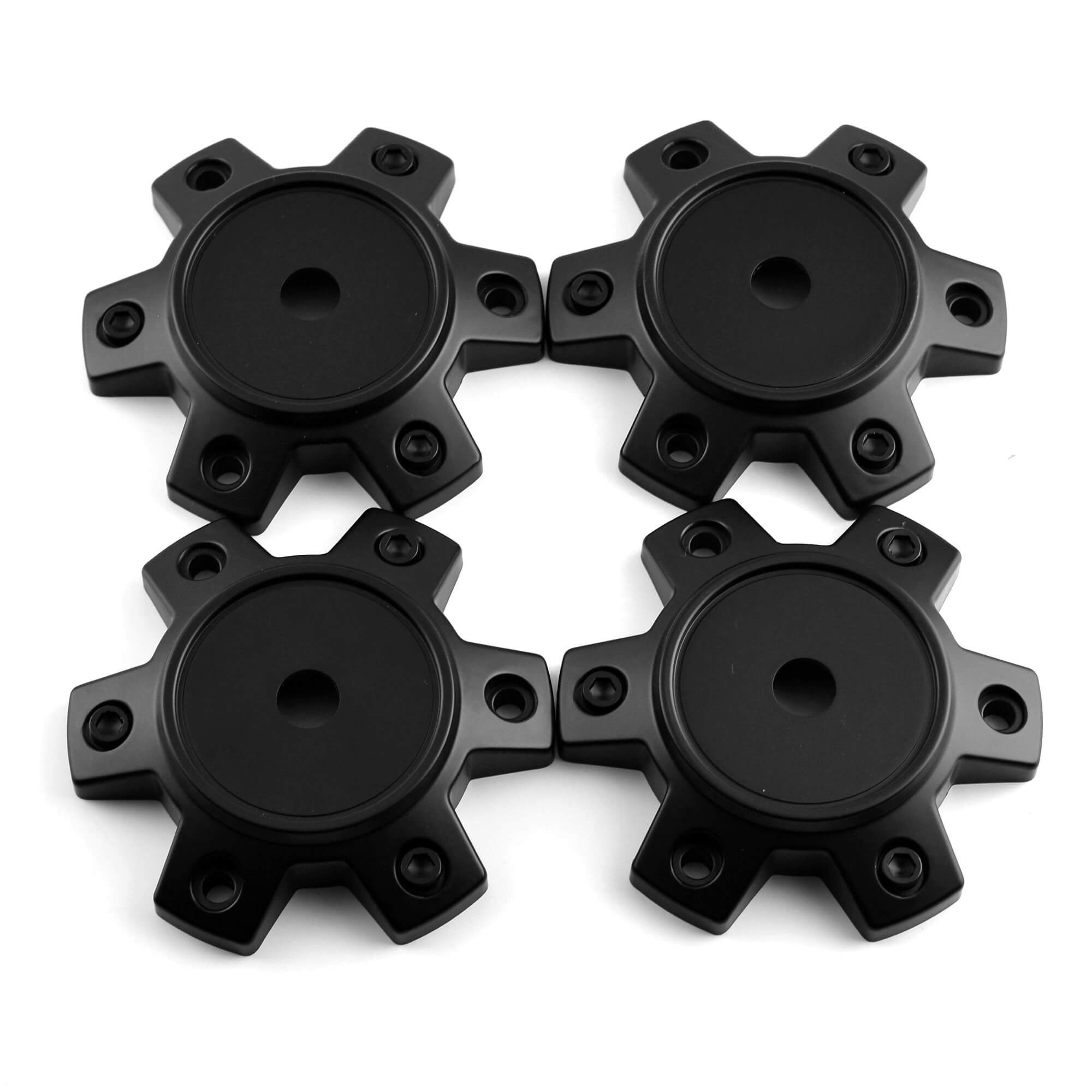 4.43in Wheel Center Caps Fit Black Rhino Wheels